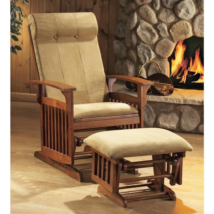 Glider rocker woodworking plans