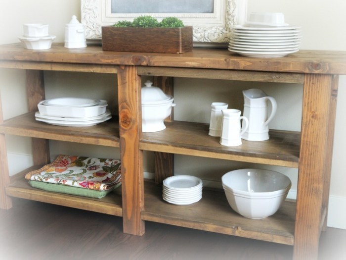 Buffet cabinet thecreativemom