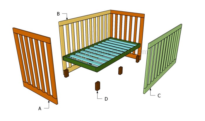 Plans woodworking crib baby oak ideas cribs projects wood lumberjocks choose board saved nursery