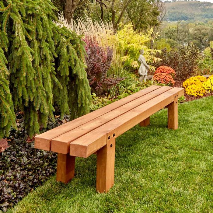 Projects woodworking outdoor beginners bench easy timber handyman family