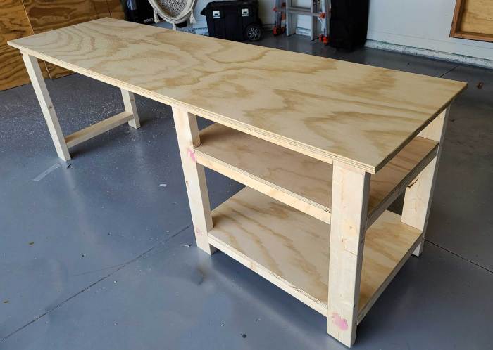 Desk woodworking plans