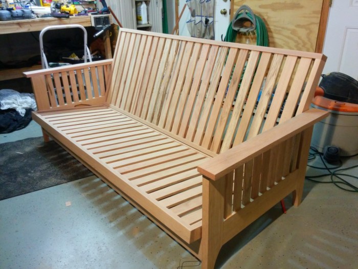 Futon woodworking plans