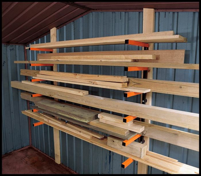 Woodworking rack