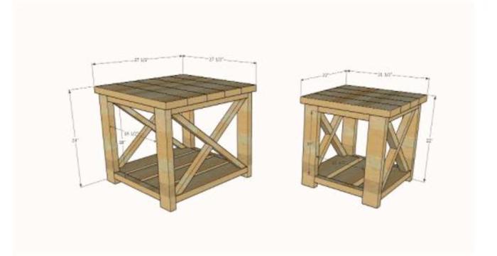 Draw woodworking plans