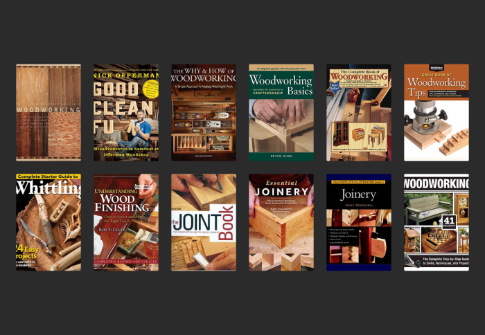 Woodworking books