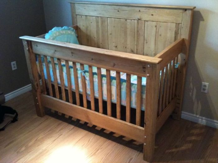 Crib woodworking cribs