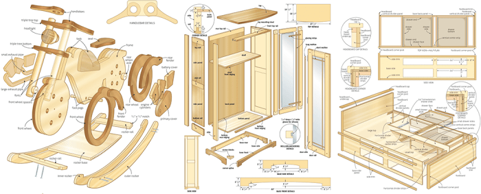 Downloadable woodworking plans