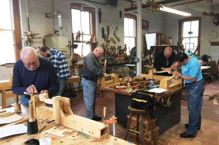 Woodworking class