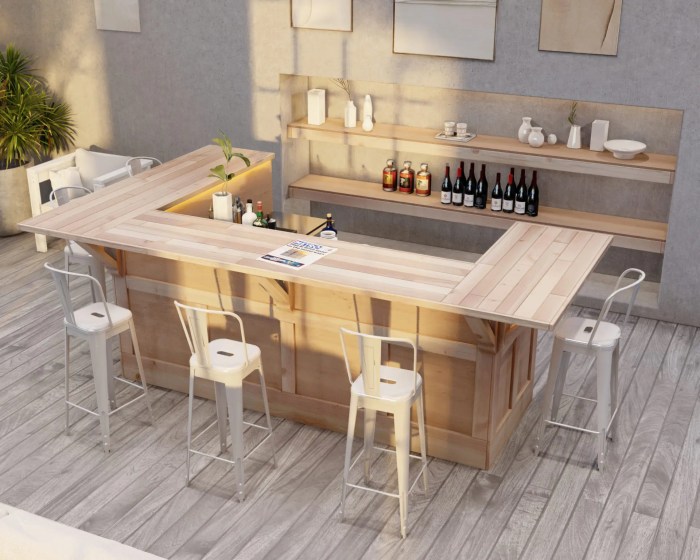 Bar woodworking plans