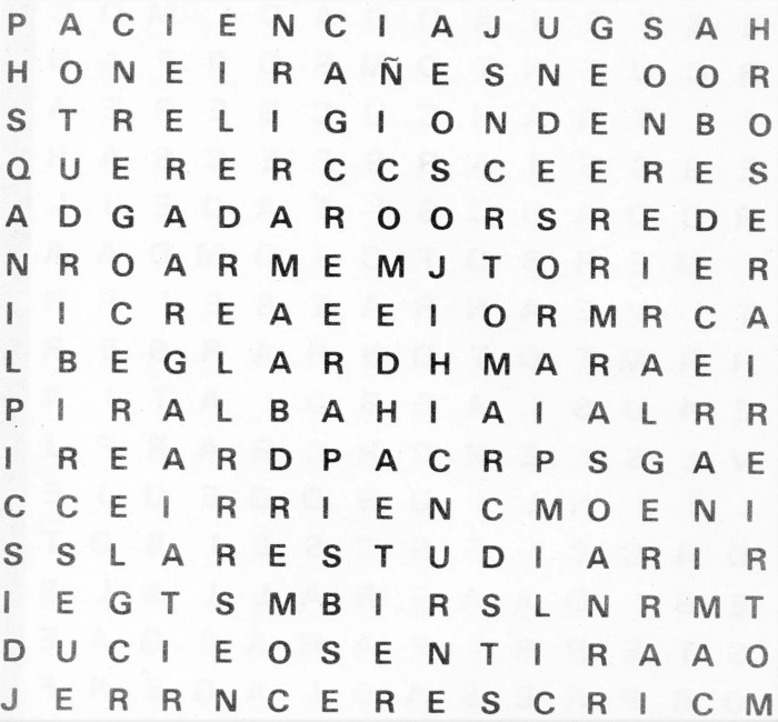 Sopa De Letras En Español Para Adultos Letra Grande Large Print Spanish Word Search For Adults (Spanish Edition)