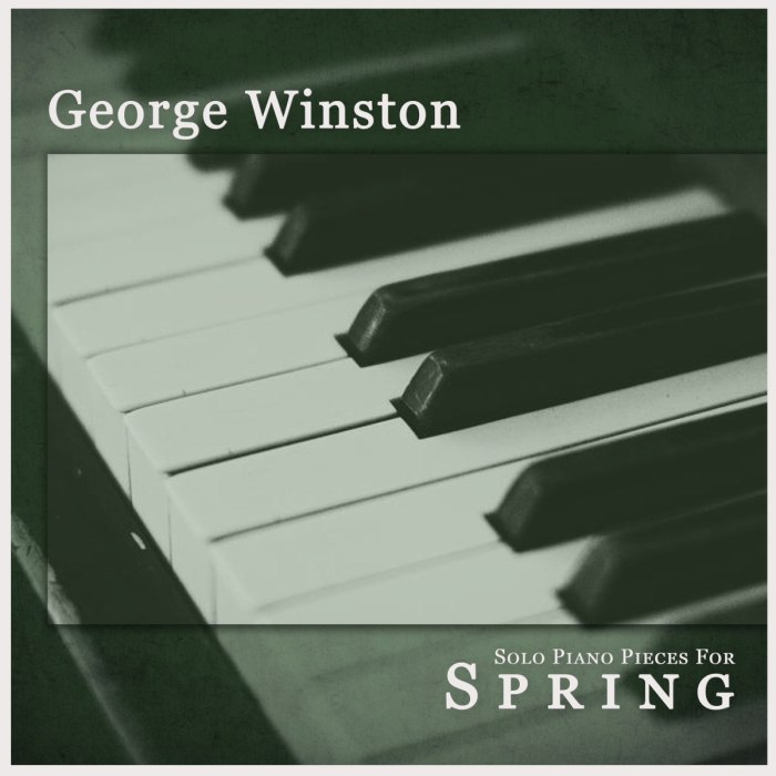 George Winston Piano Music Book A Collection Of 15 Songs For Easy Piano