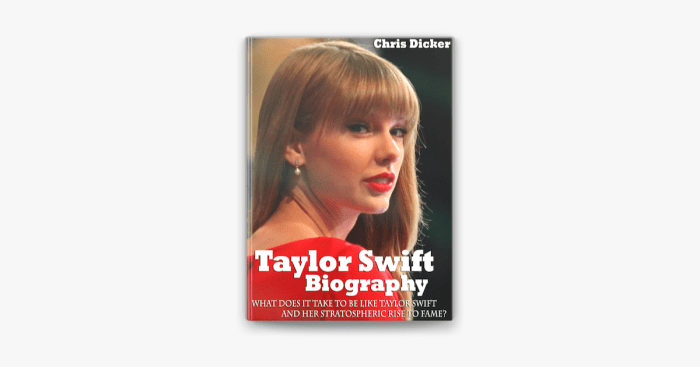 BIOGRAPHY OF TAYLOR SWIFT The great story of a famous pop star icon Taylor Swifther modest beginning from being a small town country single to the most well-known and popular musicians of our time