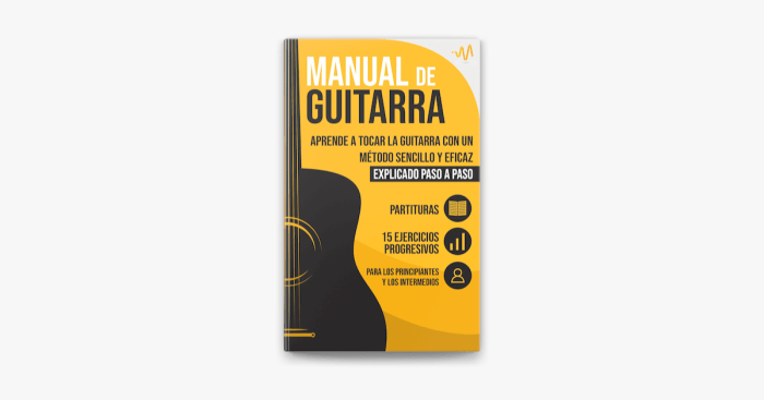 Manual de Guitarra Aprende a tocar la Guitarra con un método sencillo y eficaz explicado paso a paso. 15 Ejercicios Progresivos + Partituras (Spanish Edition)