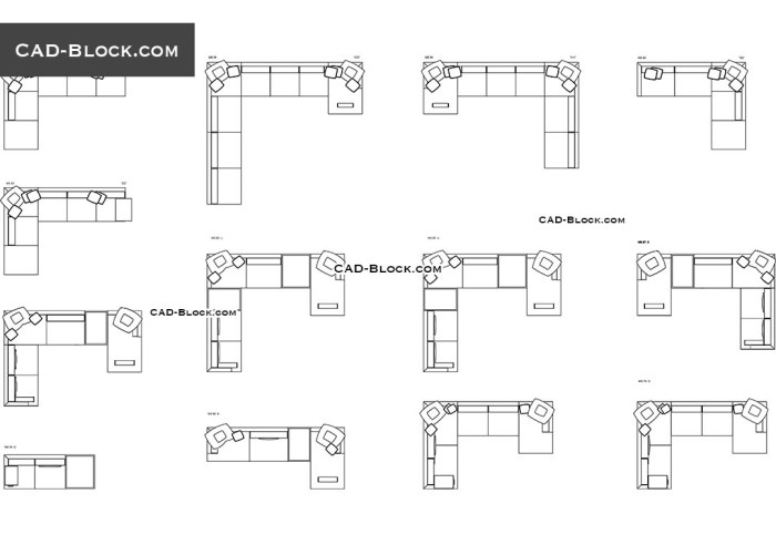 Furniture plans corner