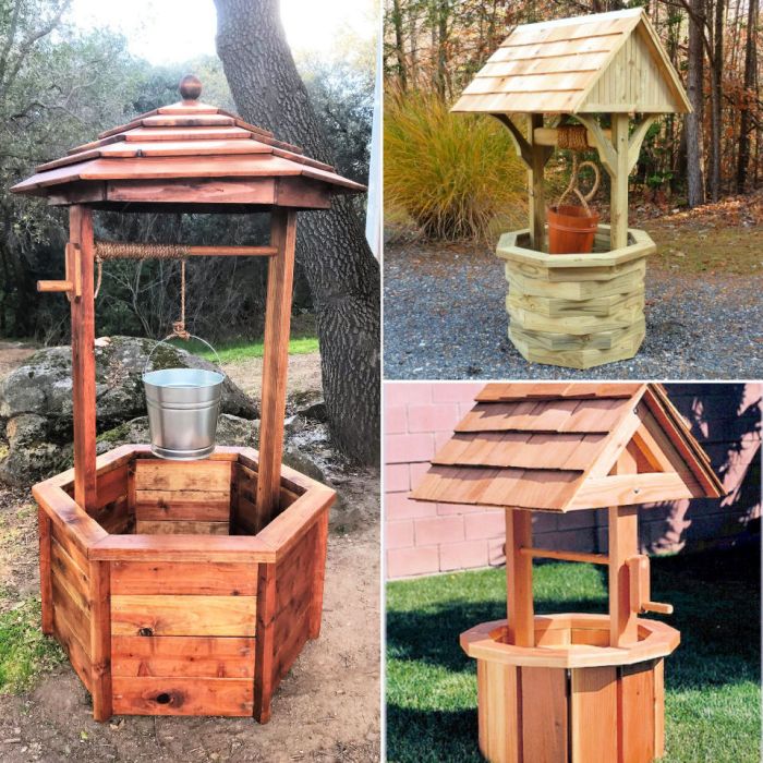 Woodworking plans wishing well