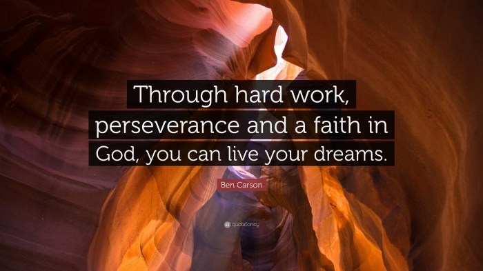 Perseverance work hard faith god through carson ben quote dreams live wallpapers quotefancy wallpaper