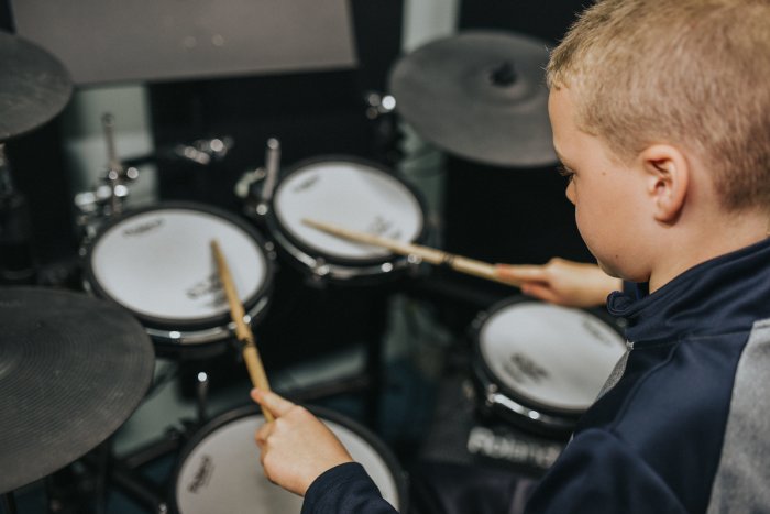 Drums beginners rock