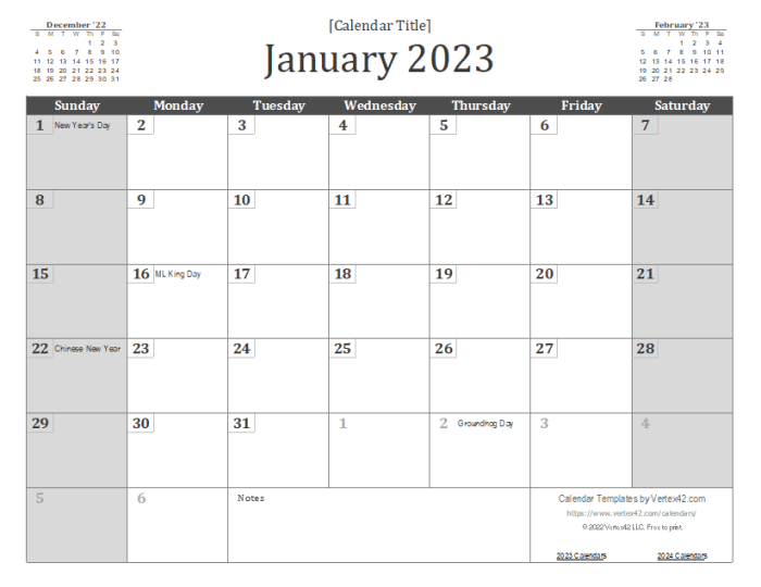 2022-2023 Lined Calendar Planner for 2 Years Monthly planner for 2 years (24 months  January 2022 up to December 2023) Big size 8.5x11' Sunday ... 1  Appointments  Organizers  To Do List