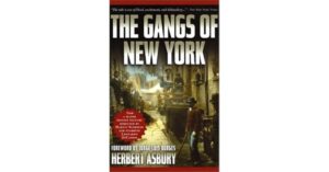 1928 herbert asbury gangs york gohd sold