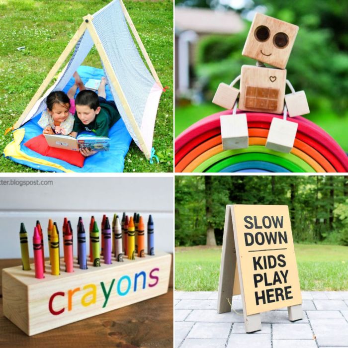 Kids woodworking projects easy