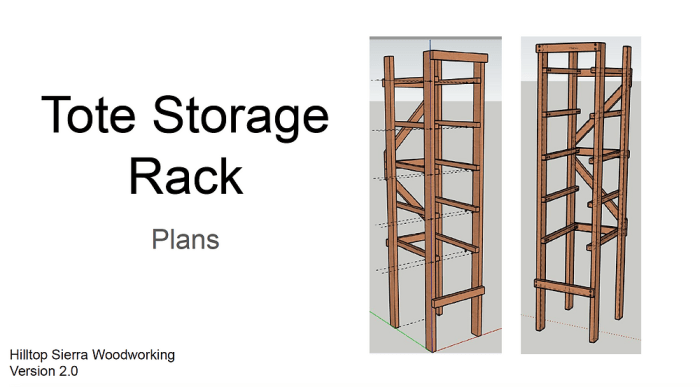 Woodwork plan