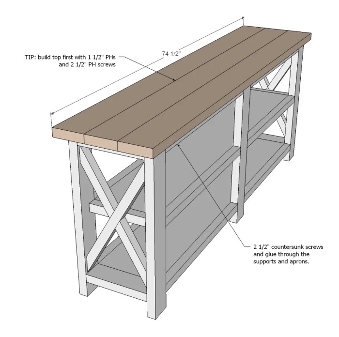 Country furniture plans