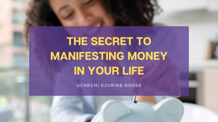 Manifesting wealth