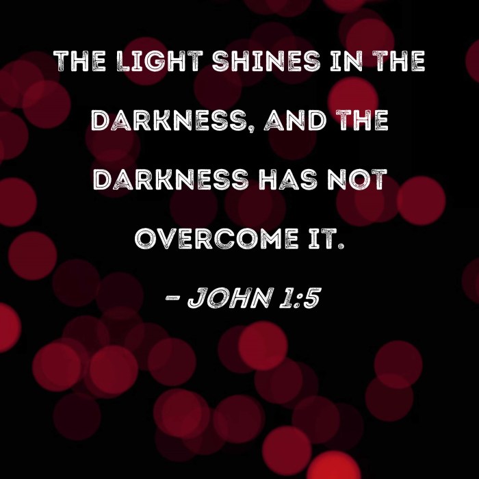 Shines darkness walked isaiah shined lives