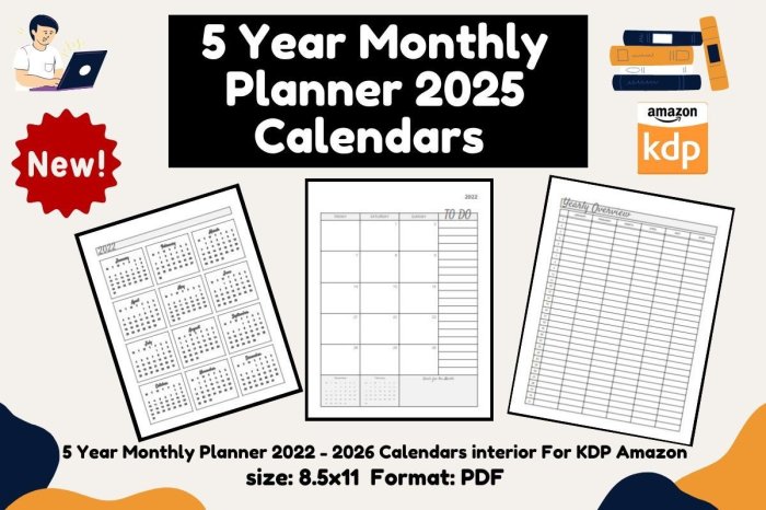 Cheer Coach Life 5 Year Monthly Planner 2022 - 2026 Funny Cheerleader Gift Weekly Planner A4 Size Schedule Calendar Views to Write in Ideas