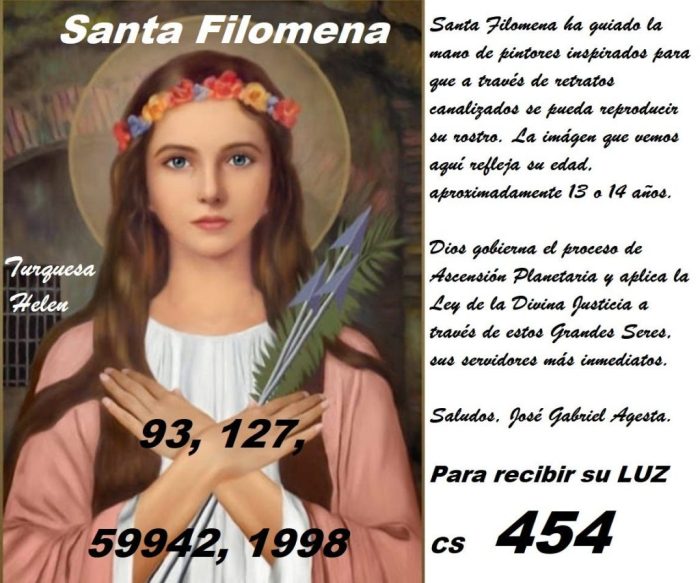 Vida y Milagros de Santa Filomena Llamada la Taumaturga del Siglo 19 (Spanish Edition)