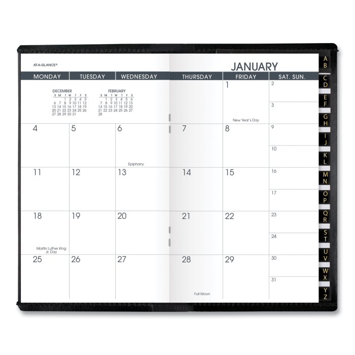 June 2022 - July 2023 Planner Daily Pocket Planner for Purse - Monthly and Weekly Pocket Calendar - June 2022 to July 2023 - Blue & Teal Marble Design - 4 x 6.5 inches