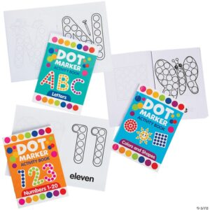 Big and Easy Dot Marker Activity Book with Cute Letters Cute Farm Animals and Numbers! (Dot Marker Activity Books for Kids 1 to 5)