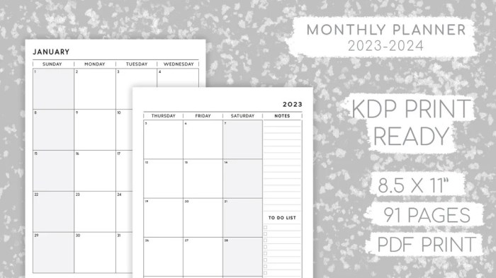 2023-2024 Monthly Planner Chaos Coordinator 2 Year Calendar Organizer for Women  Cute Schedule Agenda for 2023 2024  Large 8 x 10 Size with Notes To Do Lists Contacts and Password Log