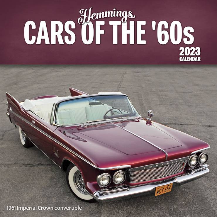 Hemmings 2023 Cars of the '60s Calendar