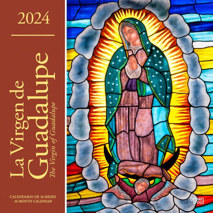 Guadalupe virgen calendars