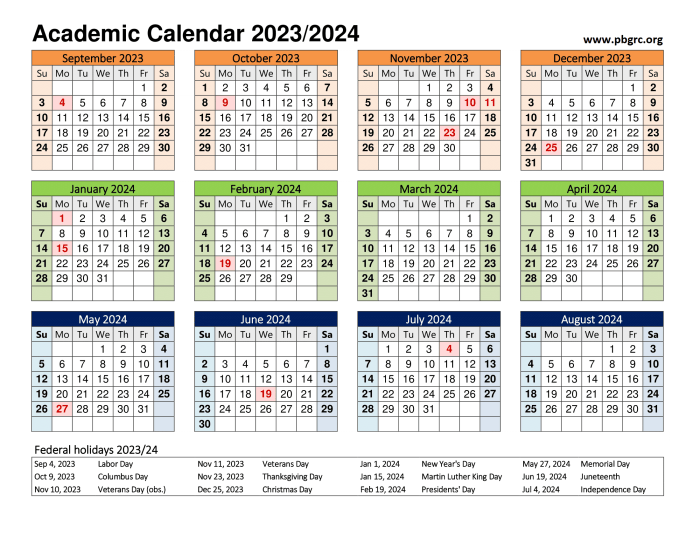 Chaos Coordinator July to June 2023-2024 365 Days 12 Months Calendar Academic Year Weekly and Monthly Appoitment