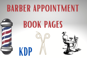 Barber Appointment Book 2022 - 2023 Barber shop appointment book September 2022 - August 2023. Month to Month Calendar + Daily  Hourly appointments w 15 min slots. Contacts + Notes. Hardcover