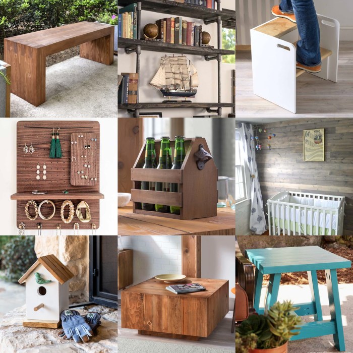 Modern woodworking projects