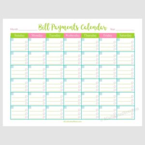 Bills printables organize bill payment organizer pay household organization printable monthly simplystacie checklist organizing budget finance track stacie simply info