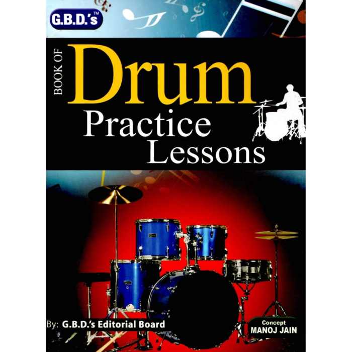 Drum beginners course books