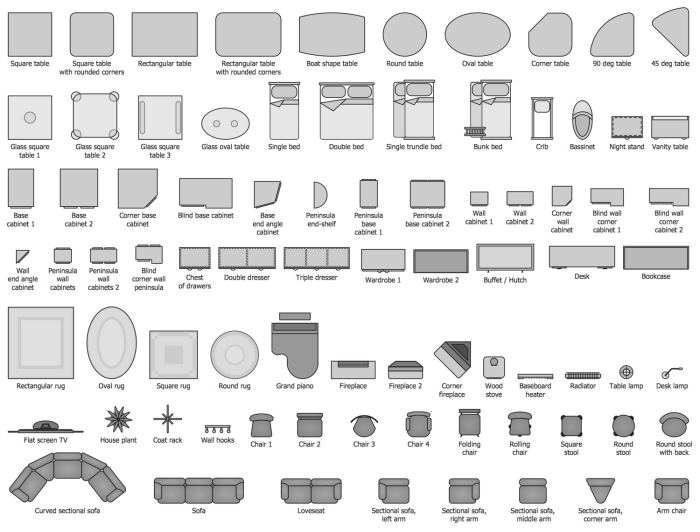 Plans for building furniture