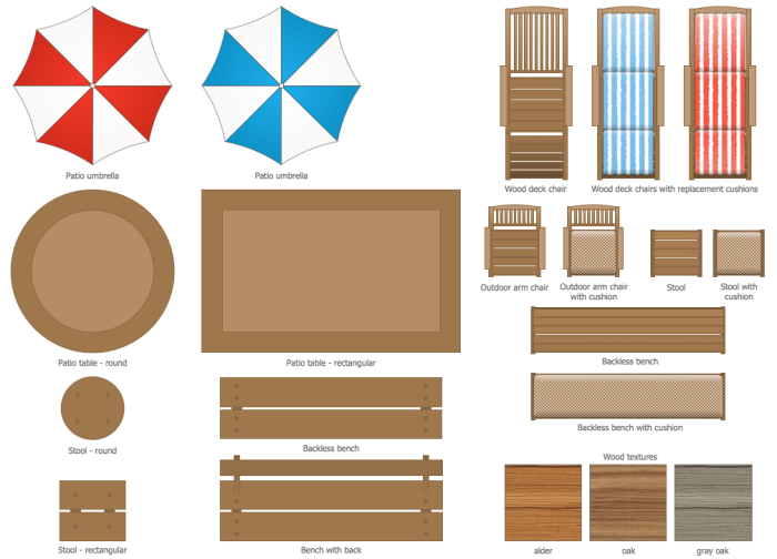 Garden furniture plans