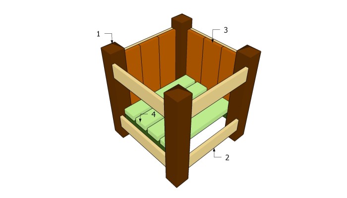 Wooden garden planters planter boxes plans box diy outdoor ideas flower wood pallet square shaped raised rectangle designs hexagon outdoors