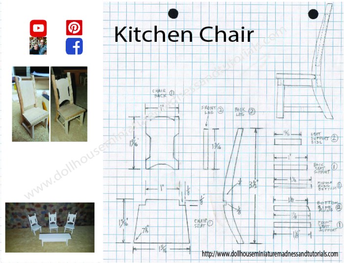 Doll house furniture plans