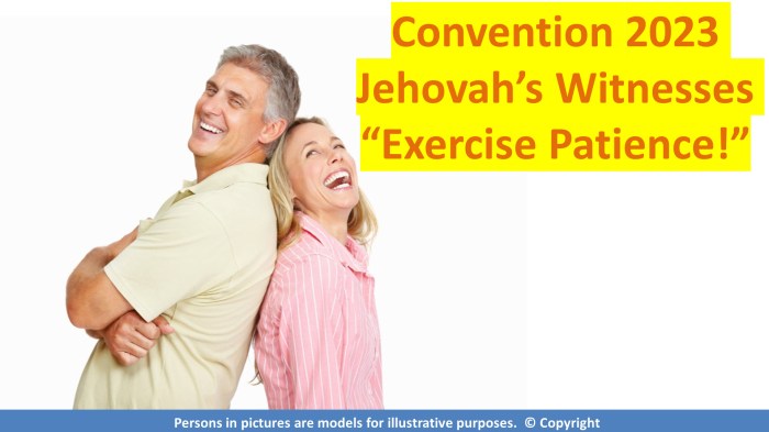 2023 'Exercise Patience' Convention of Jehovah's Witnesses - Notebook for Children Children's notebook for the 2023 Exercise Patience Convention - With talk titles and coloring pages