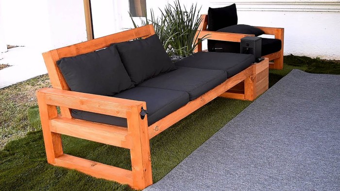 Diy outdoor furniture plans