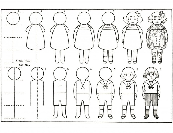 How to Draw People for Kids A Step-by-Step Guide to Drawing Girls and Boys doing Things