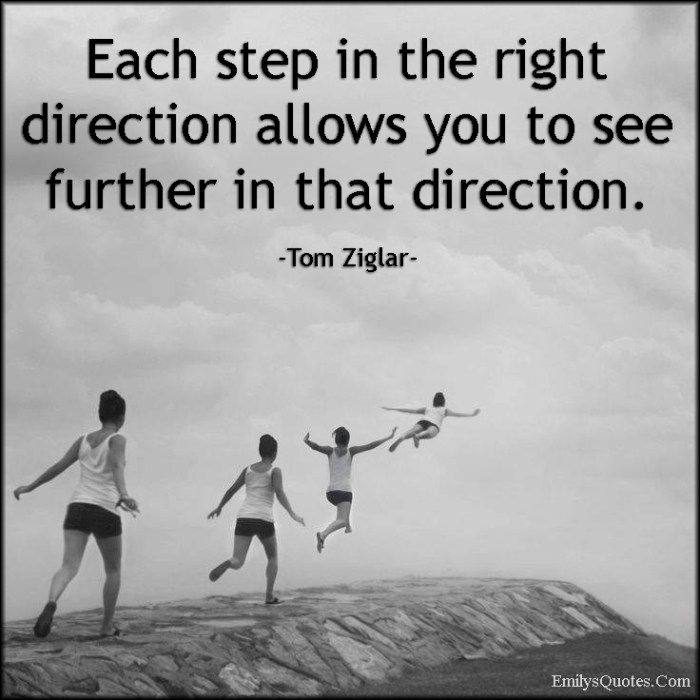 Direction right step harv eker better than quote hundred thinking years quotefancy quotes