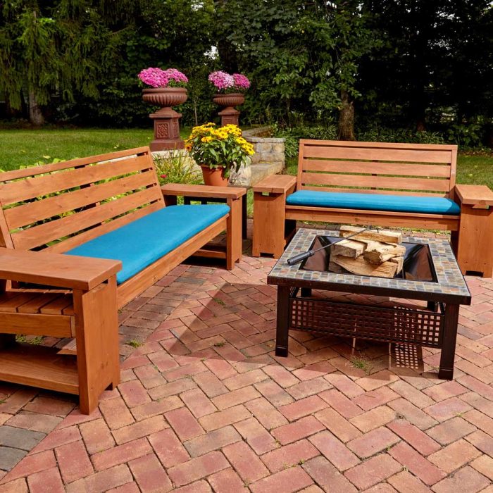 Outdoor furniture woodworking plans