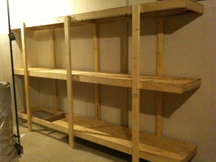 Storage garage shelves shelving organize bins racks giveaway thriftydecor